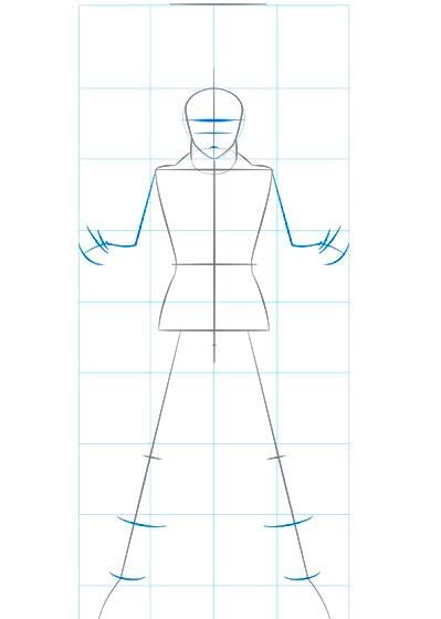 Aula Gratuita 3 - Como Desenhar o Corpo de um Personagem de Anime -  Desenhista Ninja